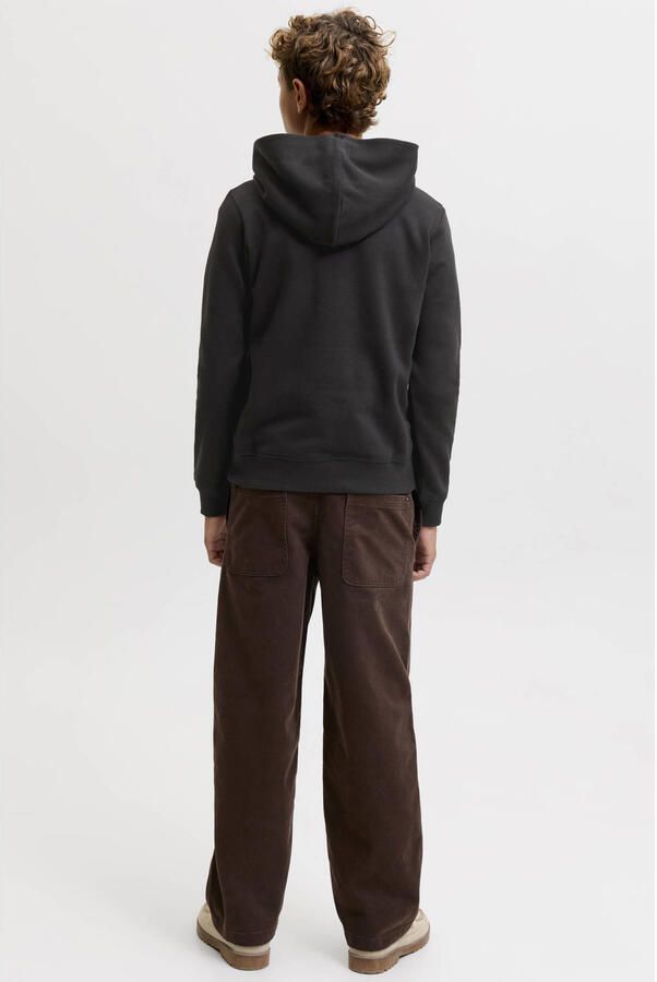 JACK & JONES JUNIOR hoodie zwart - Foto 3