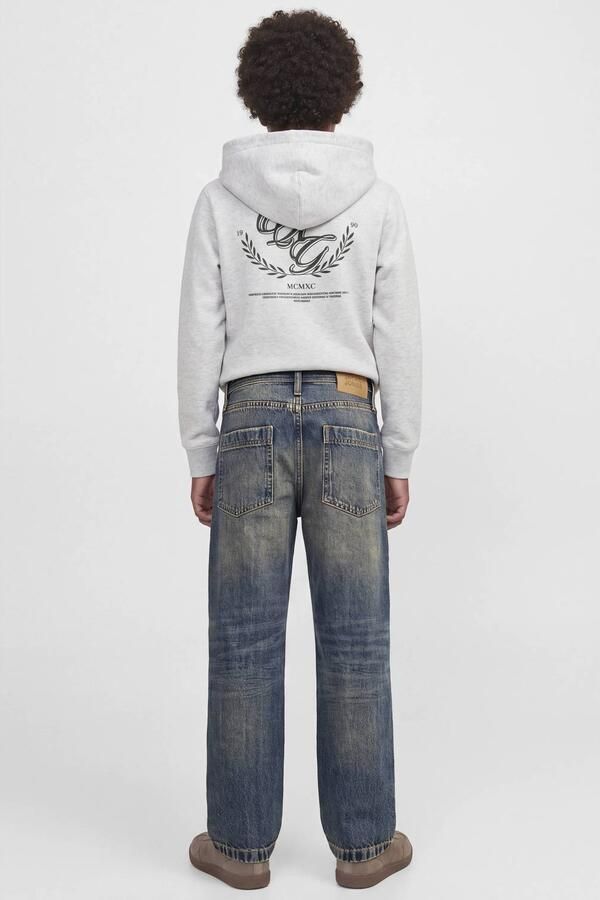 JACK & JONES JUNIOR Jjialex Jjcrew St 103 junior relaxed fit jeans blue denim Blauw - Foto 2