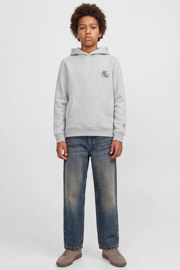 JACK & JONES JUNIOR Jjialex Jjcrew St 103 junior relaxed fit jeans blue denim Blauw - Foto 3