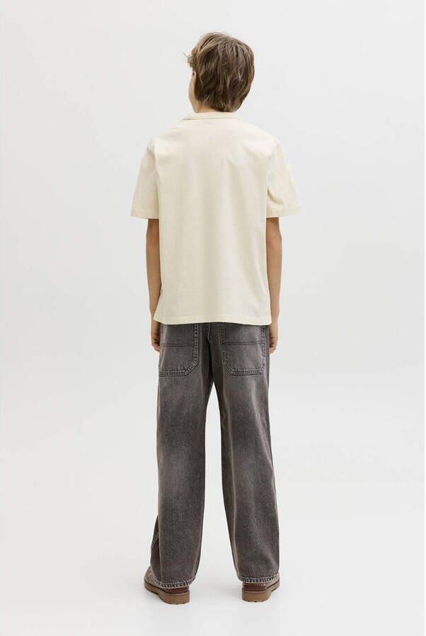 JACK & JONES JUNIOR JJIALEX JJNORREBRO high waist baggy jeans black denim - Foto 3