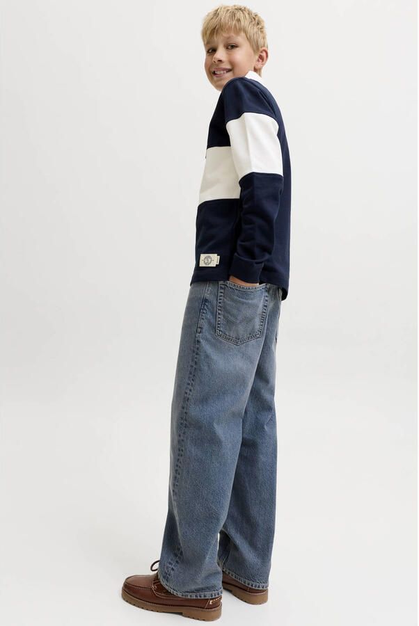 JACK & JONES JUNIOR JJIALEX JJORIGINAL baggy jeans mediumblauw - Foto 2