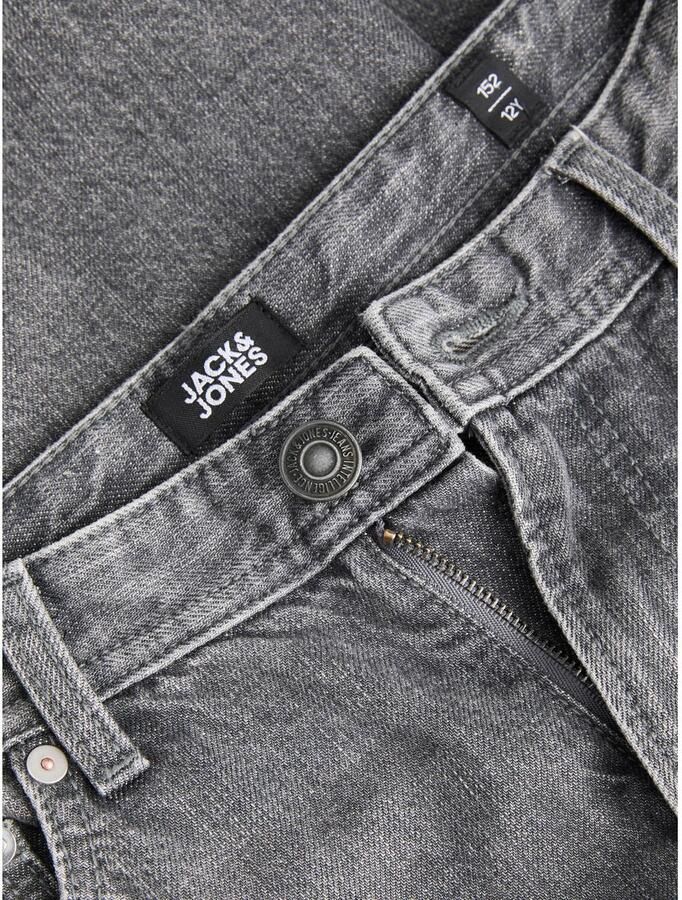 JACK & JONES JUNIOR JJIALEX regular fit jeans grijs Jongens Denim Effen - Foto 2