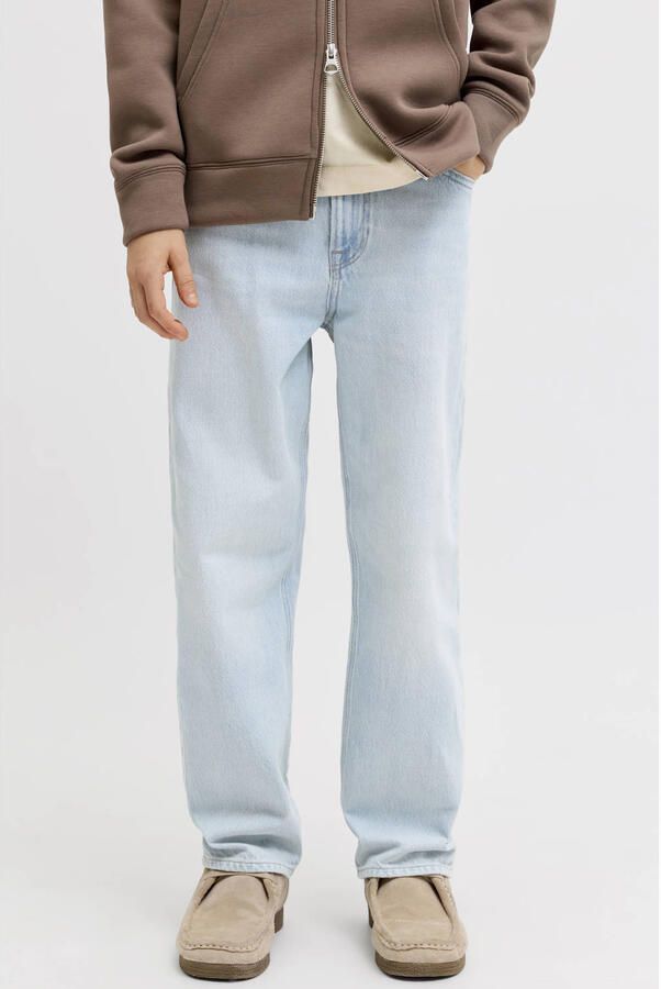 JACK & JONES JUNIOR JJICHRIS JJORIGINAL loose fit jeans light blue denim