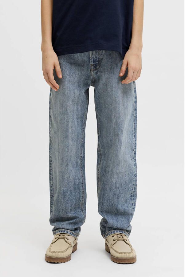 JACK & JONES JUNIOR JJICHRIS JJORIGINAL loose fit jeans medium blue denim