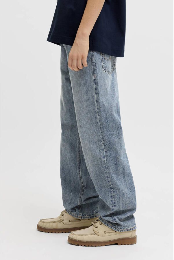 JACK & JONES JUNIOR JJICHRIS JJORIGINAL loose fit jeans medium blue denim - Foto 2