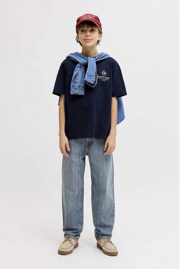 JACK & JONES JUNIOR JJICHRIS JJORIGINAL loose fit jeans medium blue denim - Foto 3
