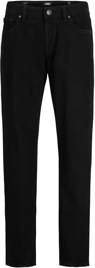 JACK & JONES JUNIOR JJICHRIS JJORIGINAL relaxed fit loose fit jeans zwart