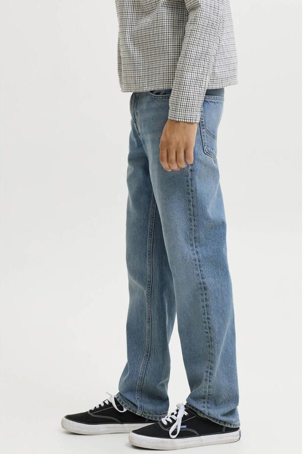 JACK & JONES JUNIOR JJICLARK straight leg regular fit jeans mediumblauw - Foto 2