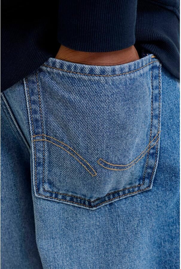 JACK & JONES JUNIOR JJIDAVE JJORIGINAL wide leg jeans mediumblauw - Foto 2