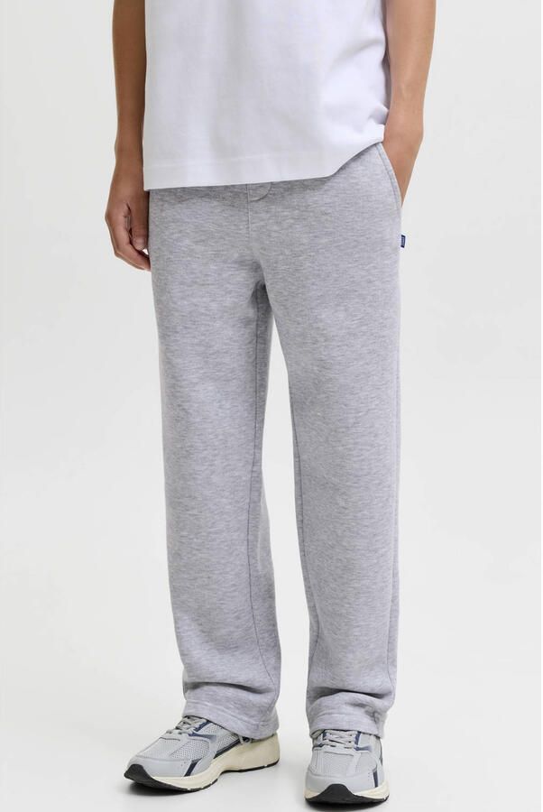 JACK & JONES JUNIOR joggingbroek lichtgrijs