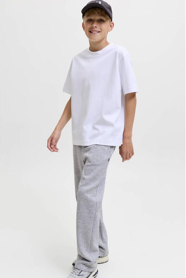 JACK & JONES JUNIOR joggingbroek lichtgrijs - Foto 3