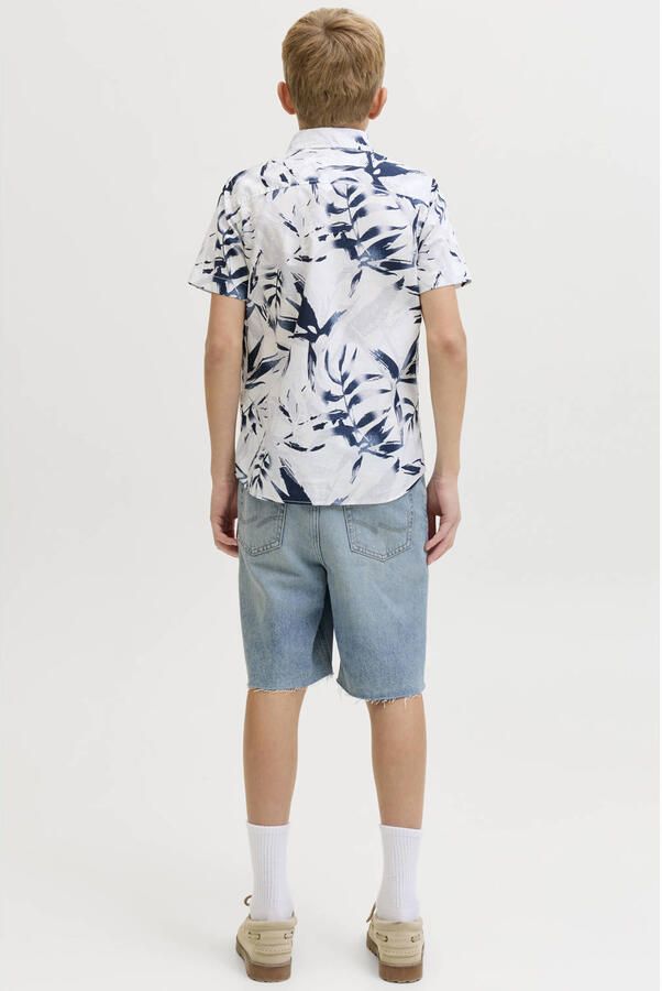 Jack & jones korte jeans met franjes model 'ALEX' - Foto 2