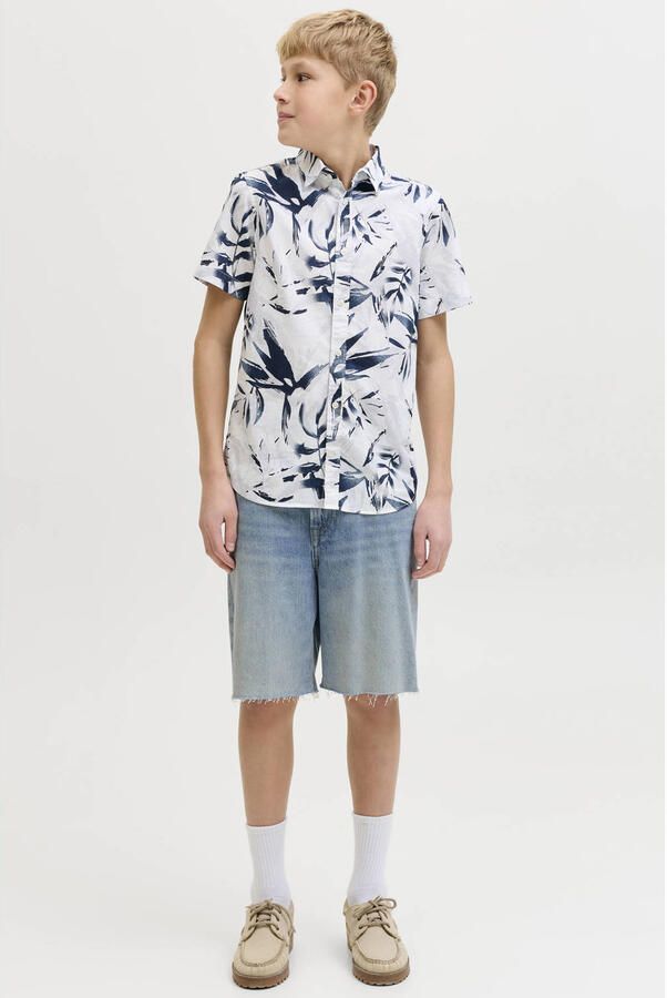 Jack & jones korte jeans met franjes model 'ALEX' - Foto 3
