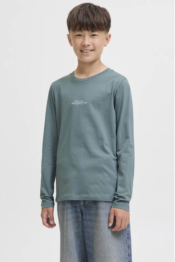 JACK & JONES JUNIOR longsleeve blauw - Foto 1