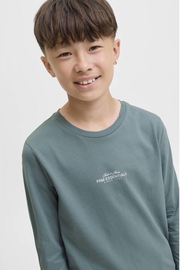 JACK & JONES JUNIOR longsleeve blauw - Foto 2