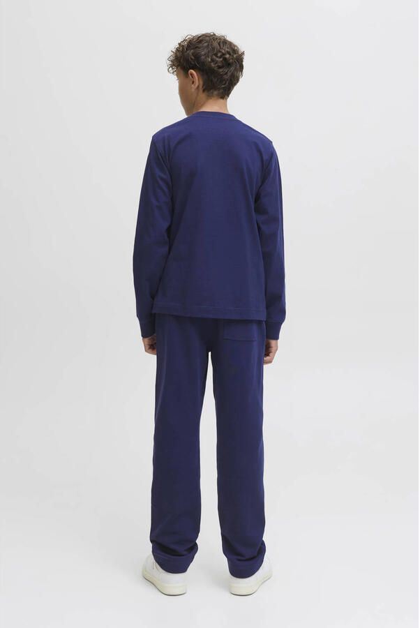 Jack & jones Sweatshirt met labelstitching model 'NORREBRO'