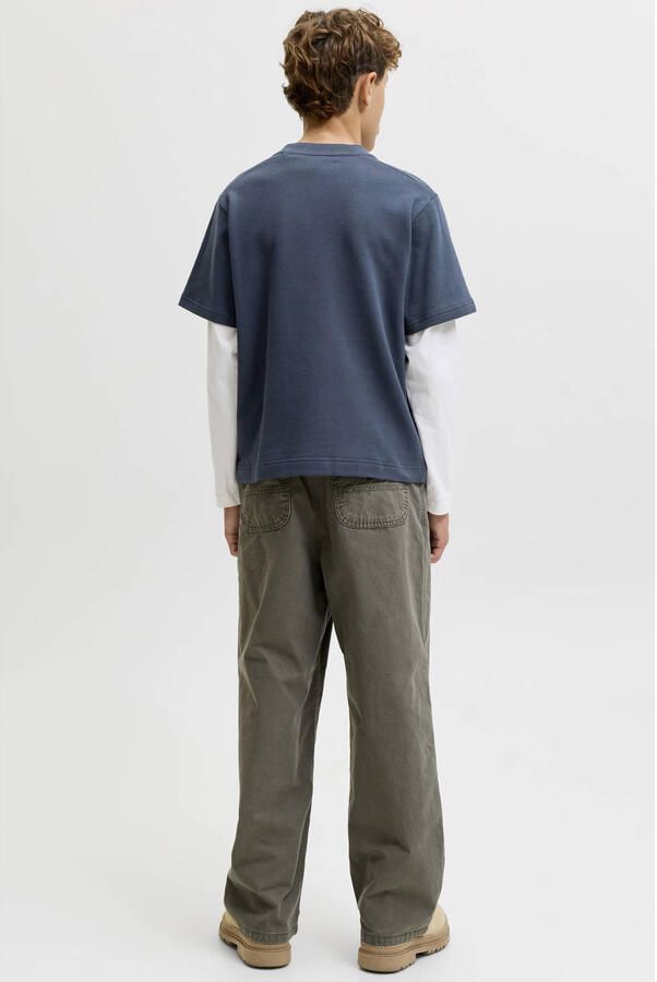 JACK & JONES JUNIOR longsleeve donkerblauw - Foto 2