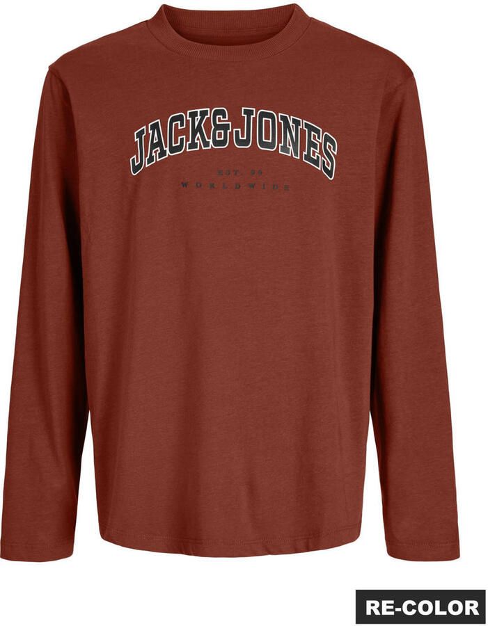 Jack & jones T-Shirt Lange Mouw Jack & Jones JJECALEB VARSITY