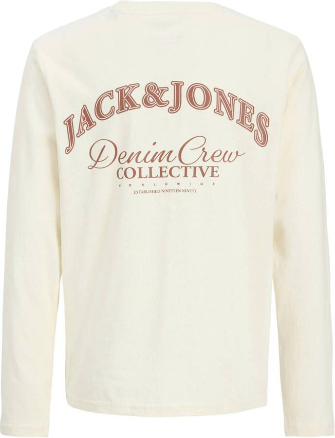 JACK & JONES JUNIOR longsleeve ecru