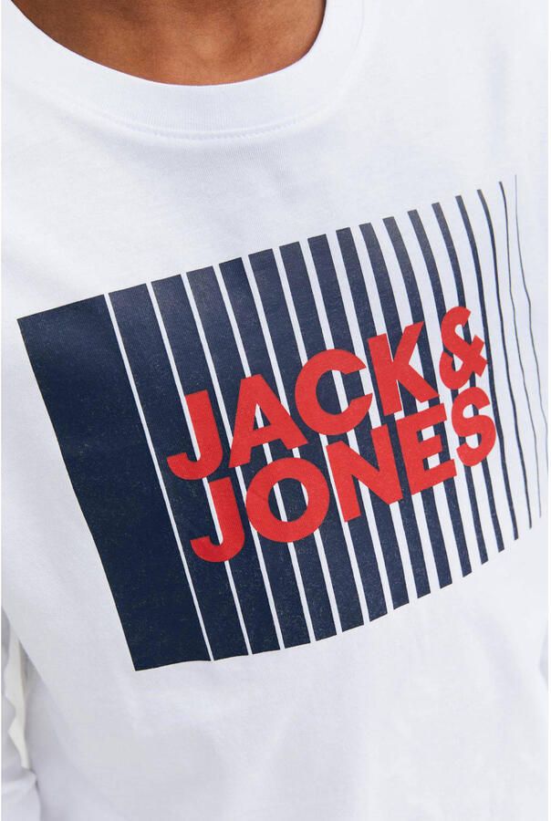 Jack & Jones Junior Shirt met lange mouwen JJECORP LOGO TEE PLAY LS O-NECK NOOS JNR - Foto 2