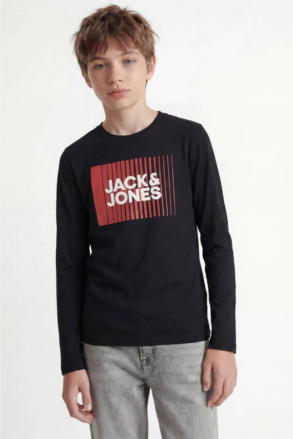 Jack & Jones Junior Shirt met lange mouwen JJECORP LOGO TEE PLAY LS O-NECK NOOS JNR - Foto 2