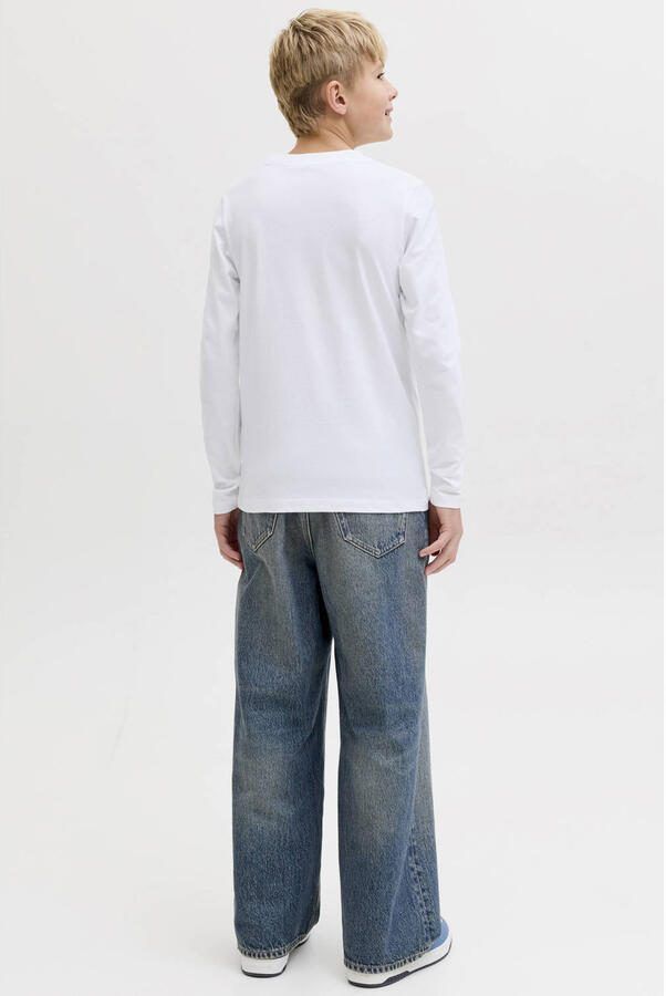 JACK & JONES JUNIOR longsleeve wit - Foto 2