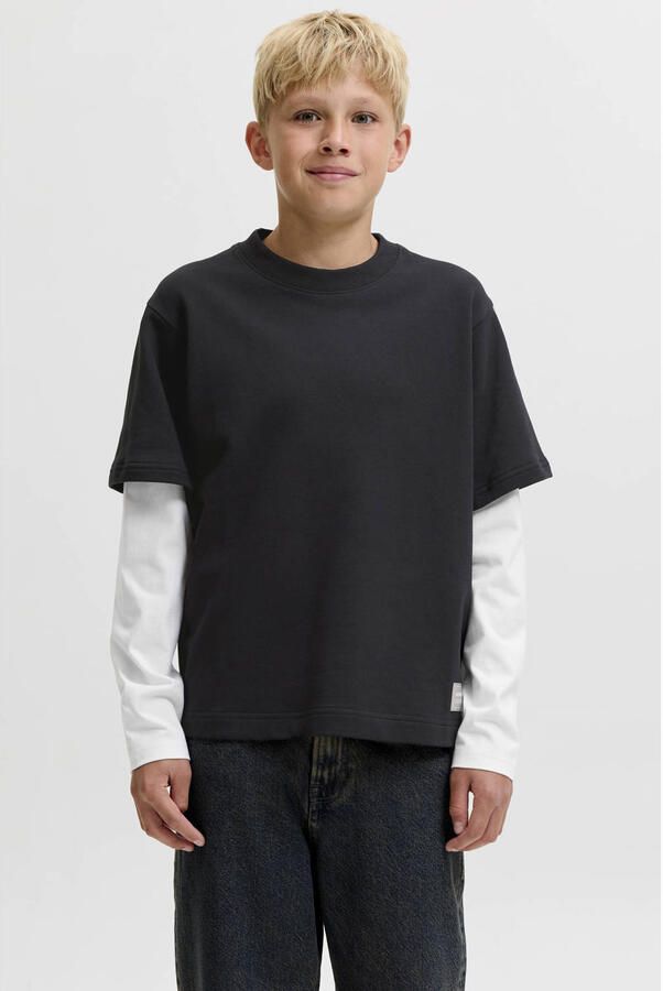 JACK & JONES JUNIOR longsleeve zwart