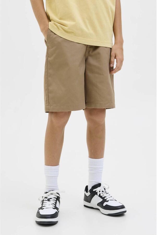 JACK & JONES JUNIOR loose casual short lichtbruin - Foto 2
