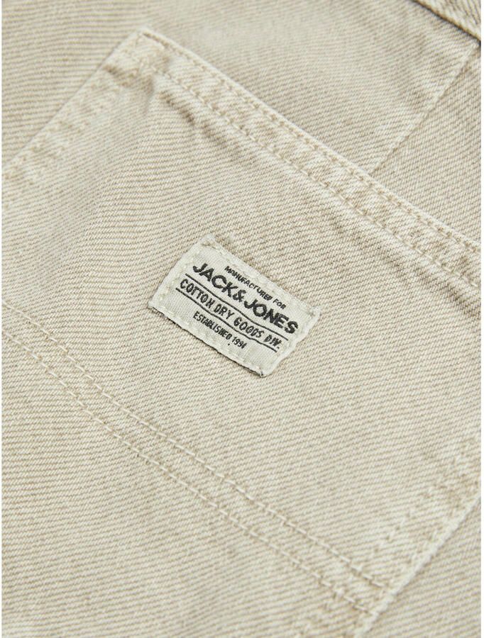 Jack & jones JUNIOR loose fit jeans JJIALEX JJCARPENTER beige Jongens Denim 152 - Foto 3