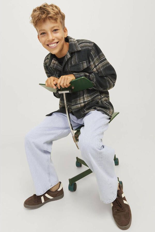 JACK & JONES JUNIOR loose fit jeans JJIALEX JJCLASSIC light blue denim - Foto 3