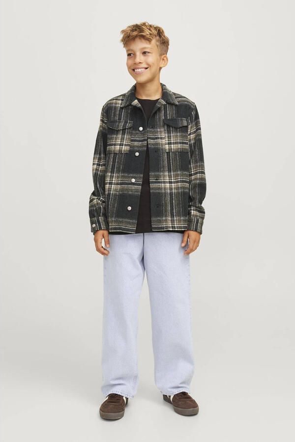 JACK & JONES JUNIOR loose fit jeans JJIALEX JJCLASSIC light blue denim