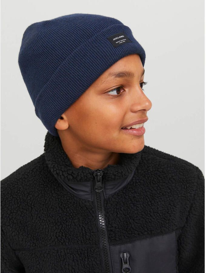JACK & JONES JUNIOR muts Jacdna Beanie JR marine - Foto 2