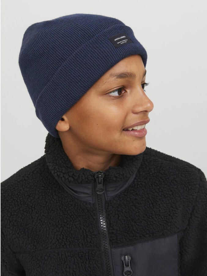 JACK & JONES JUNIOR muts Jacdna Beanie JR marine - Foto 3