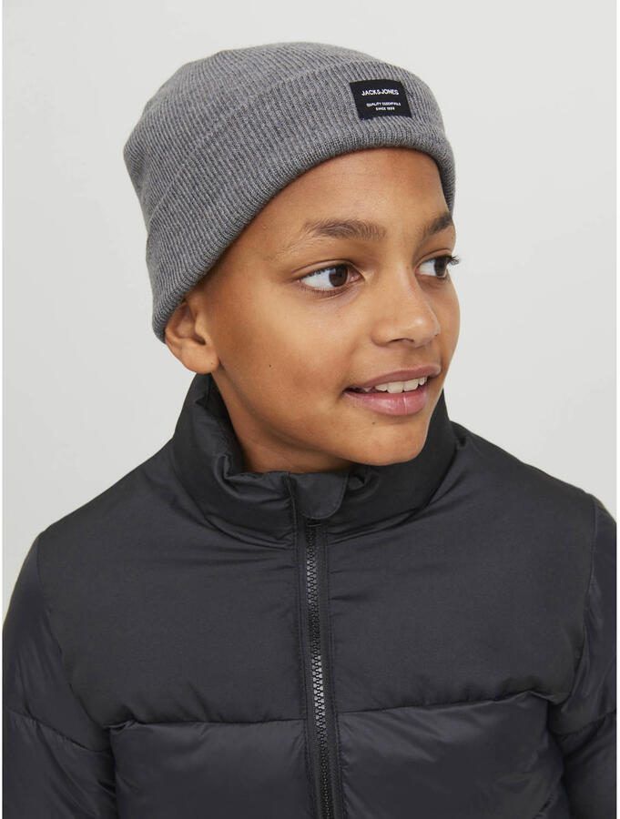 Jack & jones Beanie met labeldetail model 'DNA' - Foto 3