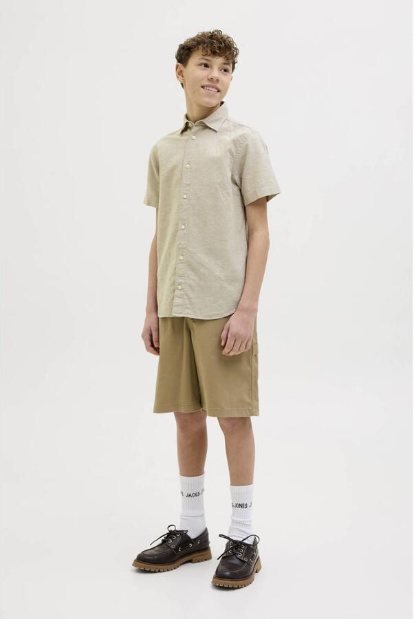 JACK & JONES JUNIOR overhemd beige - Foto 3