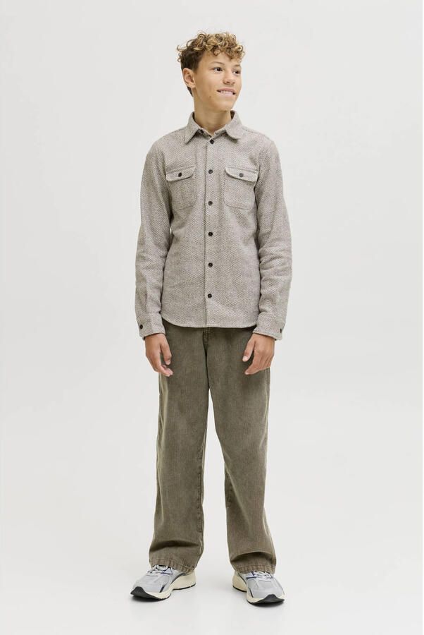 JACK & JONES JUNIOR overhemd grijs - Foto 2
