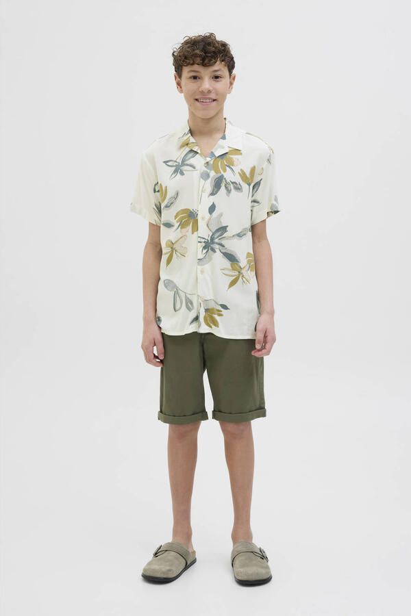 Jack & jones Regular fit overhemd van viscose met resortkraag model 'LUKE' - Foto 2