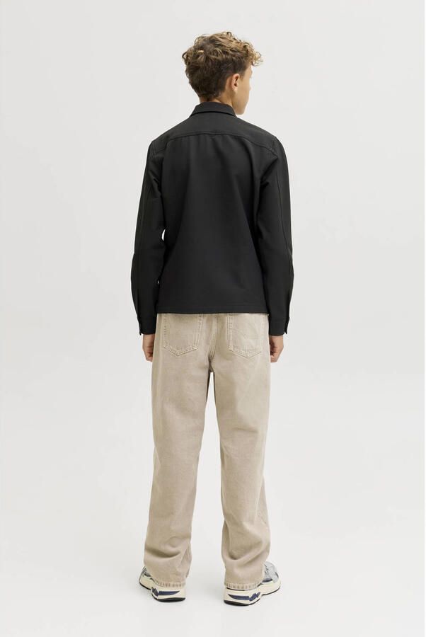 JACK & JONES JUNIOR overshirt zwart - Foto 3