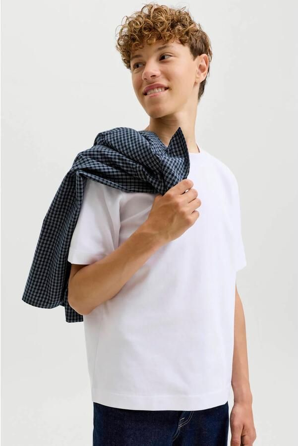 JACK & JONES JUNIOR oversized T-shirt wit - Foto 2