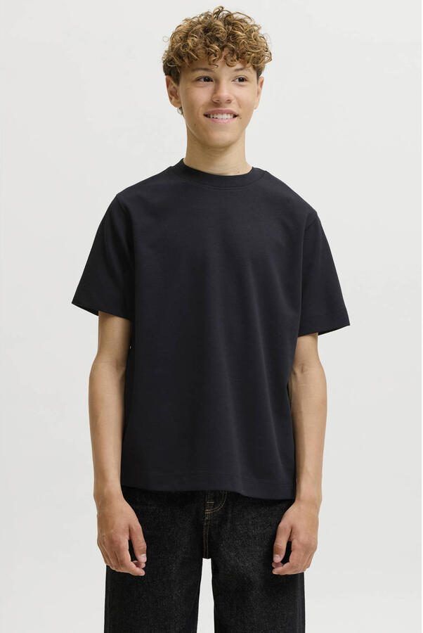 JACK & JONES JUNIOR oversized T-shirt zwart