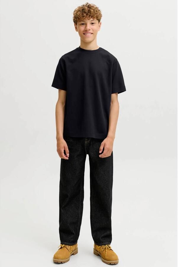 JACK & JONES JUNIOR oversized T-shirt zwart - Foto 2