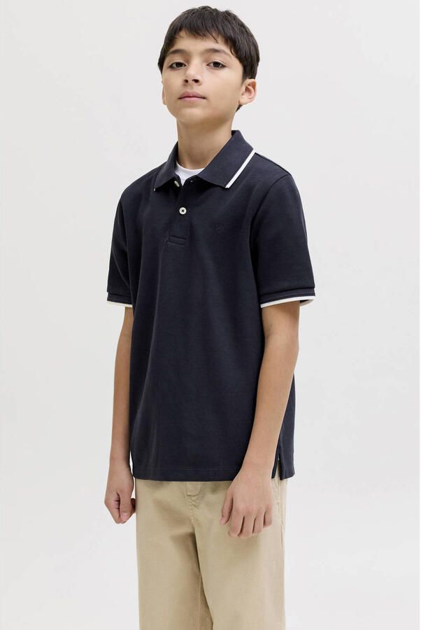 JACK & JONES JUNIOR polo donkerblauw