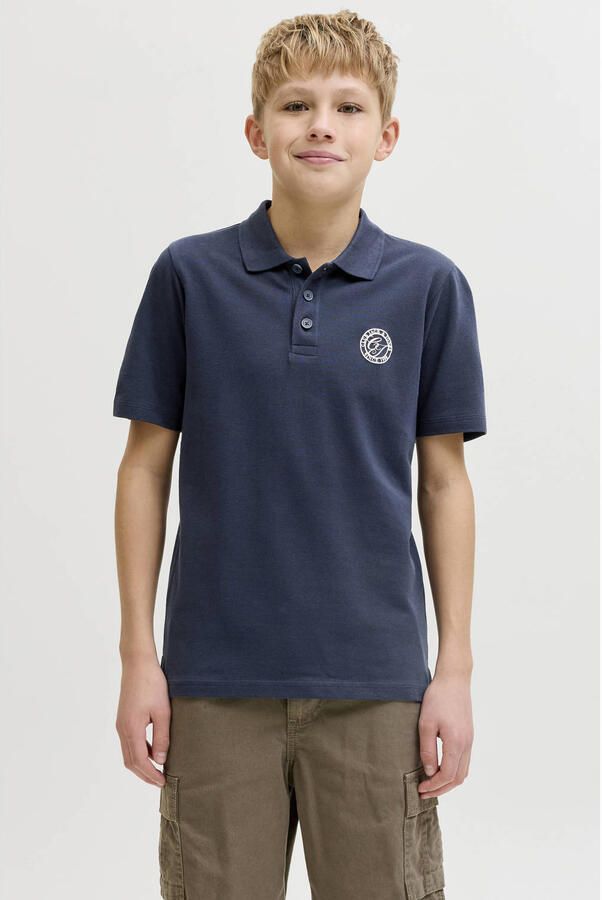 JACK & JONES JUNIOR polo donkerblauw