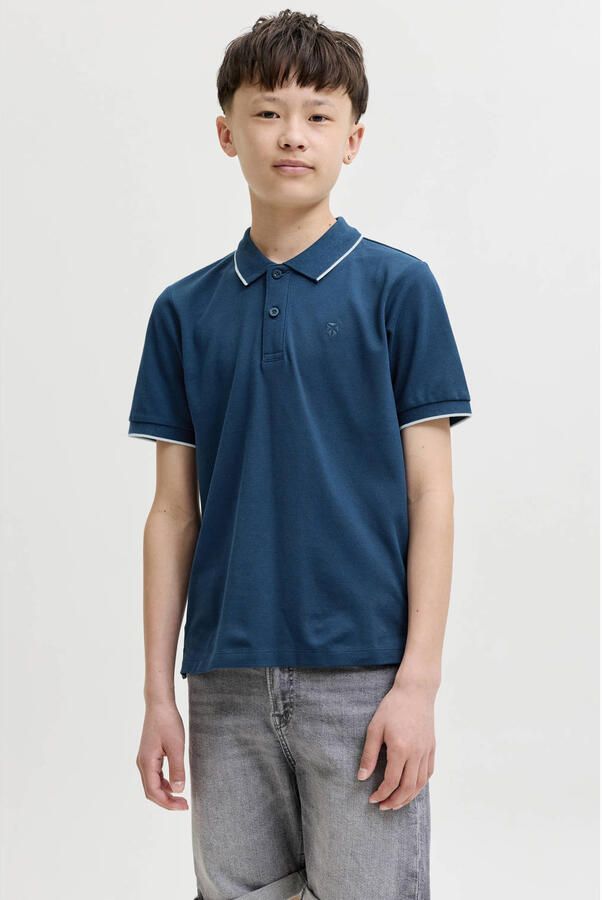 JACK & JONES JUNIOR polo donkerblauw