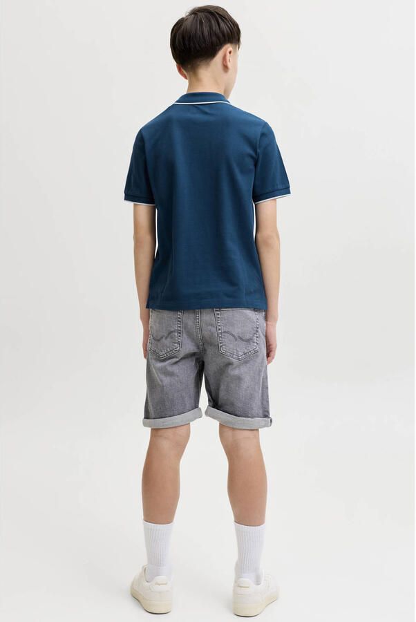 JACK & JONES JUNIOR polo donkerblauw - Foto 3