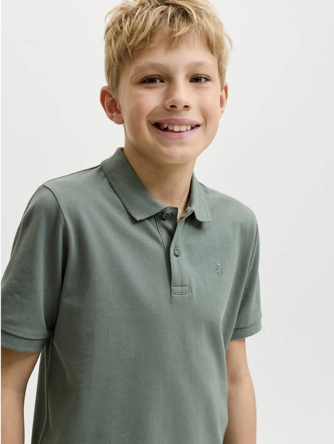 JACK & JONES JUNIOR polo groen - Foto 3