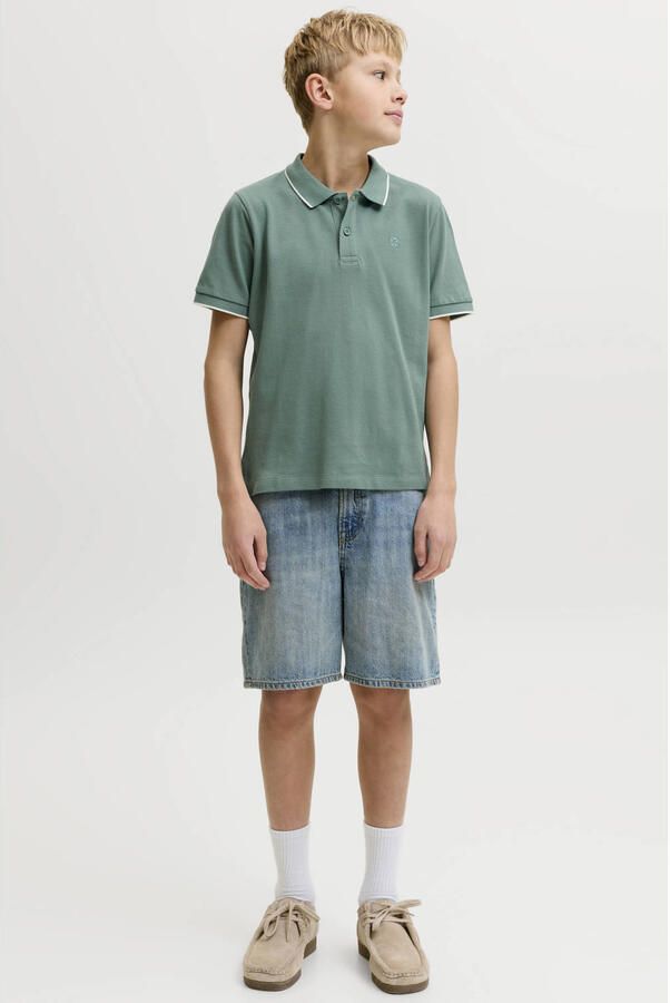 JACK & JONES JUNIOR polo groen - Foto 2