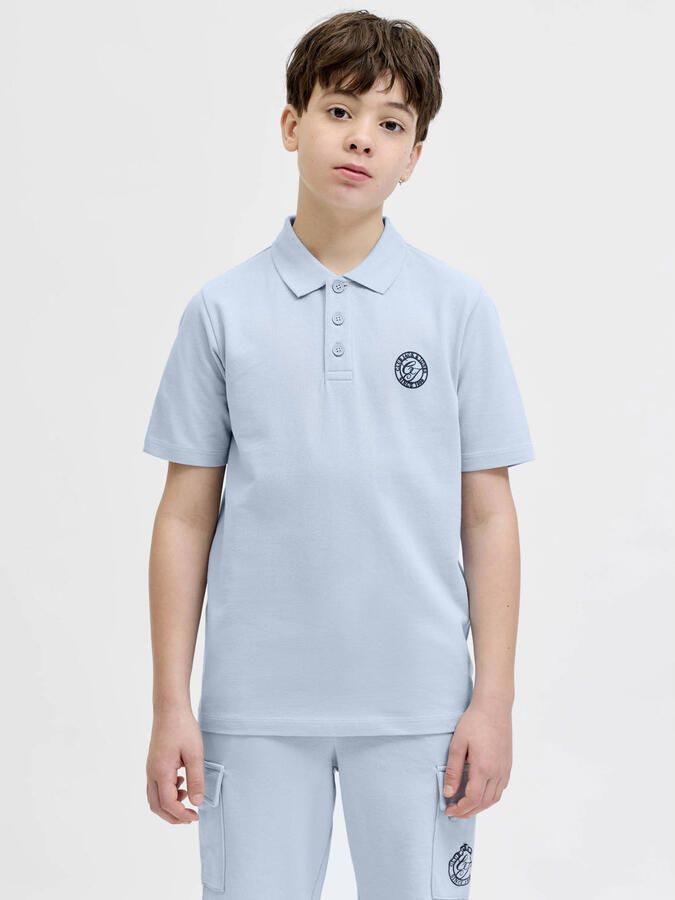 JACK & JONES JUNIOR polo lichtblauw