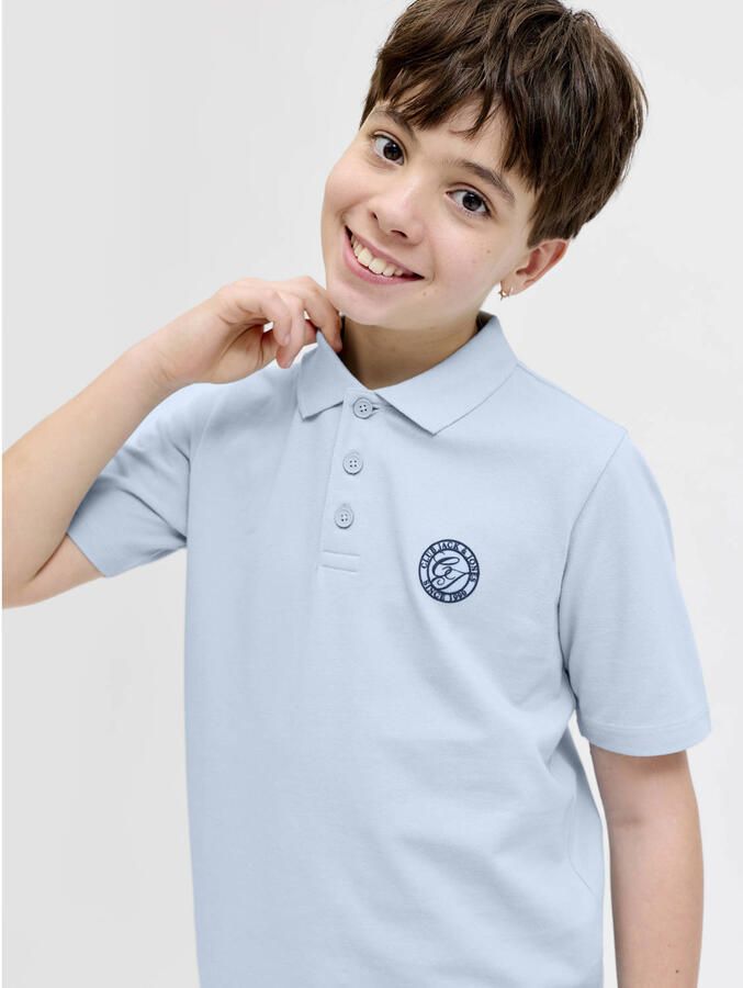 JACK & JONES JUNIOR polo lichtblauw - Foto 2