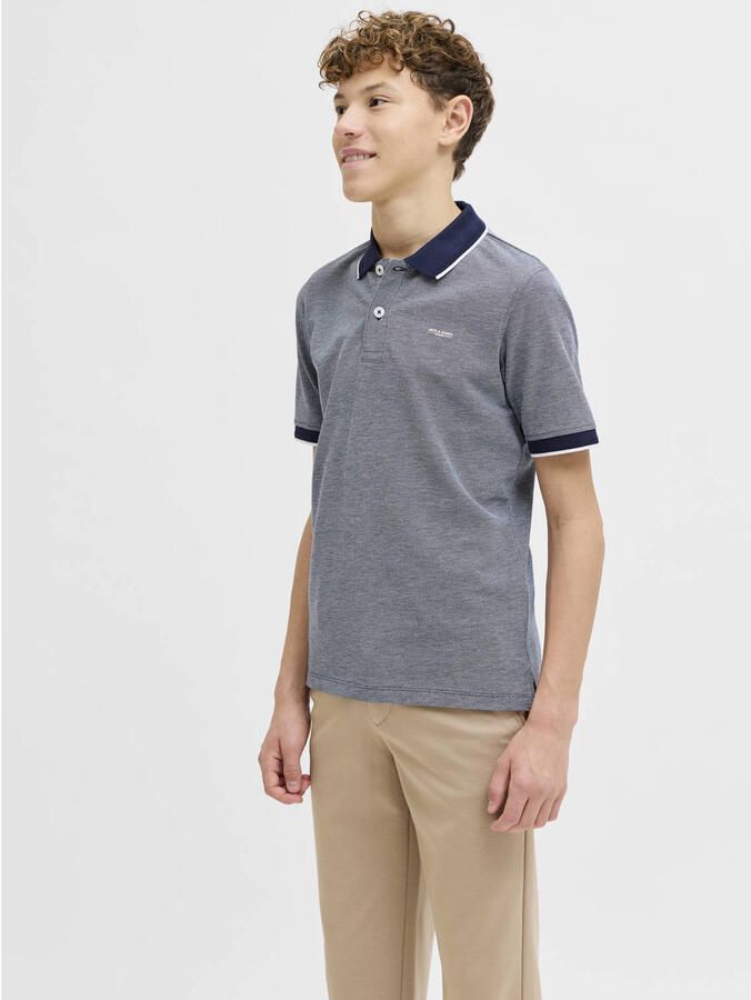 JACK & JONES JUNIOR polo marineblauw